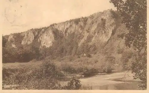 Postcard Belgium La Lesse et le massif de Furfooz
