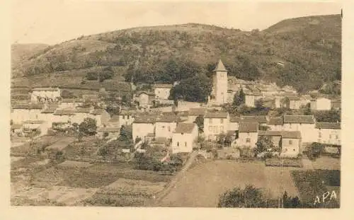 France Postcard cpa Courniou vue generale