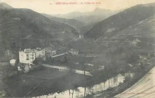 France Postcard cpa Amelie-les-Bains Vallee du Tech