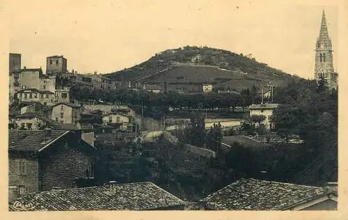 France Postcard Rouen St Cyr au Mont d'Or vue generale et le Mon Cindre