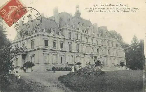 France Postcard cpa Chateau de Lormoy