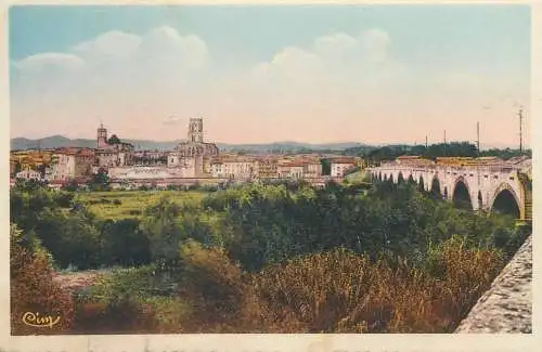 France Postcard Pont-Saint-Esprit (Gard) vue generale