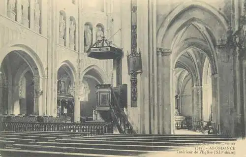 cpa France Postcard Abondance interieur de la Savoie