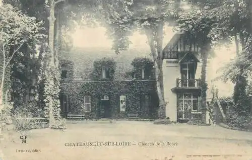 cpa France Postcard Chateauneuf-sur-Loire Chateau de la Ronce