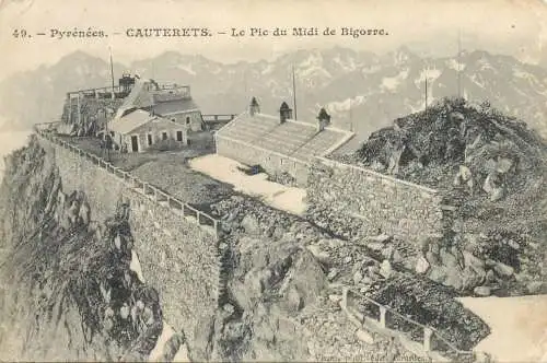 cpa France Postcard Cauterets Le Pic du Midi du Bigorre