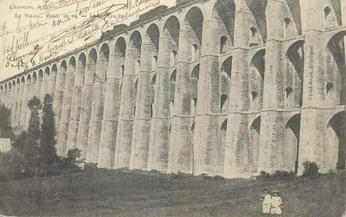 cpa France Postcard Chaumont le Viaduc