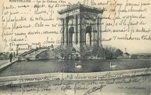 cpa France Postcard Montpellier