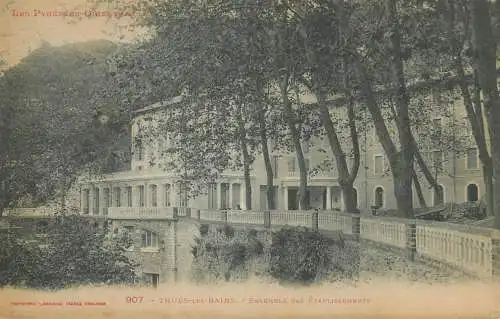 France cpa Postcard Thues-les-Bains ensemble des etablissements