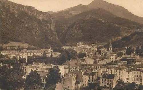 France cpa Postcard Amelie-les-Bains vue panoramique