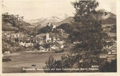 Postcard Switzerland Neumarkt