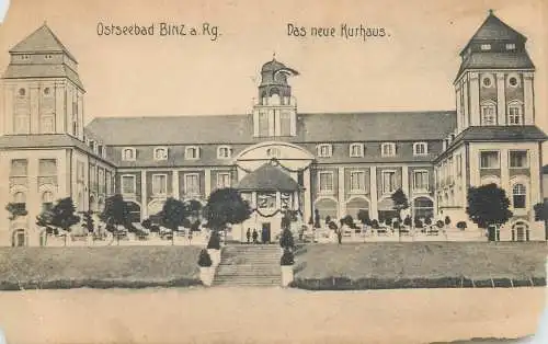 Postcard Germany Ostseebad Baabe