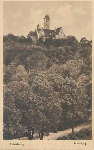 Postcard Germany Bamberg Altenburg