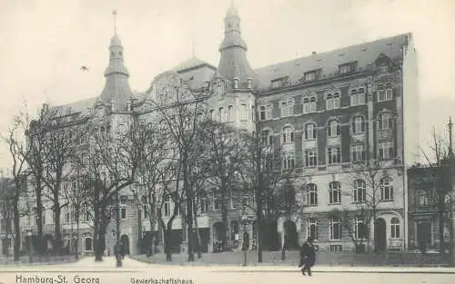 Postcard Germany Hamburg  St Georg