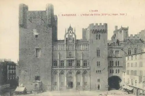 France cpa Postcard Narbonne L'Hotel de Ville