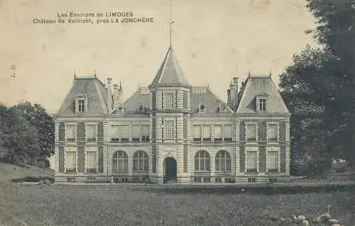 France cpa Postcard Chateau de Valmoth pres La Jonchere Les Environs de Limoges