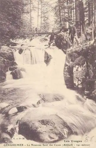 France cpa Postcard Les Vosges Gerardmer Le Nouveau Saut des Cuves