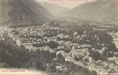 France cpa Postcard Les Pyrenees Centrales Luchon vue generale