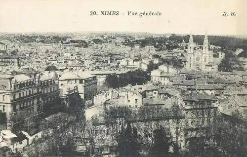 France cpa Postcard Nimes vue generale