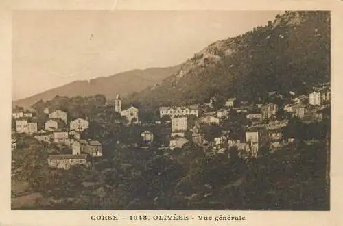 France cpa Postcard Olivese vue generale