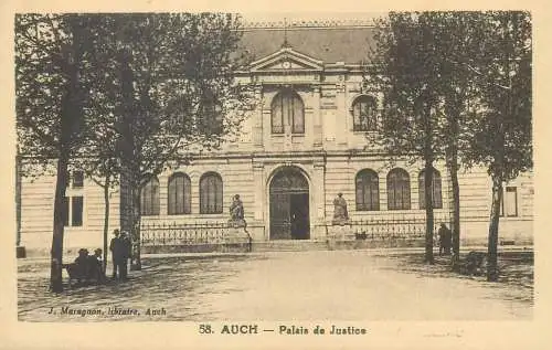 France cpa Postcard Auch Palais de Justice