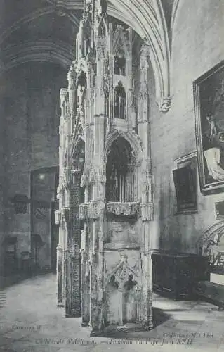 France cpa Postcard Cathedrale d'Avignon Tombeau du Pape Jean XXII