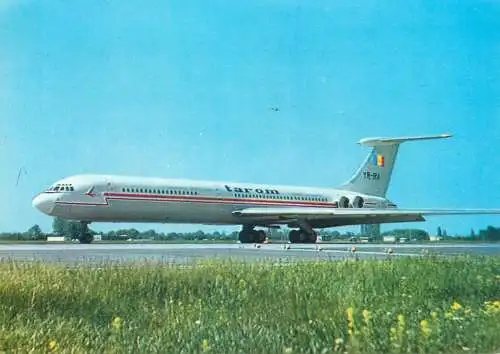 Romanian Airline Tarom plane IL-62 aircraft