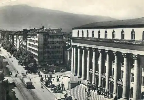 Sofia Stalin avenue tramway 1964
