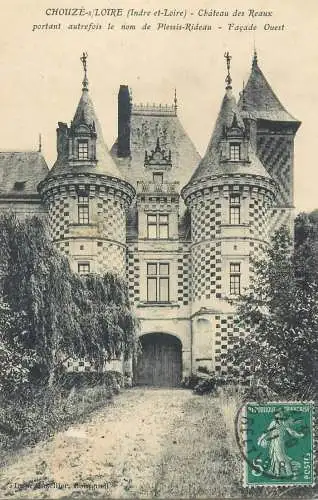 France cpa Postcard Chouze sur Loire Chateau des Reaux