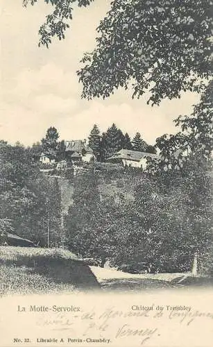 France cpa Postcard La Motte Servolex Chateau du Tremblay