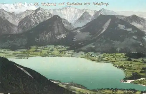 Postcard Austria Sankt Wolfgang im Salzkammergut