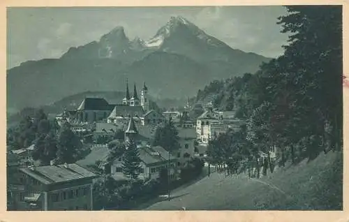 Postcard Germany Berchtesgaden