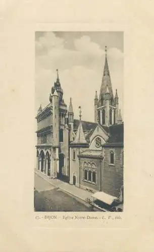 France CPA Postcard Dijon Eglise Notre Dame