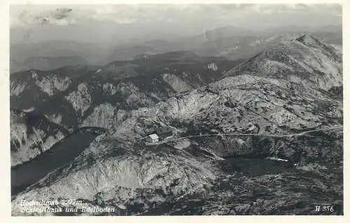 Postcard Austria Hochscmab Edelboden aerial