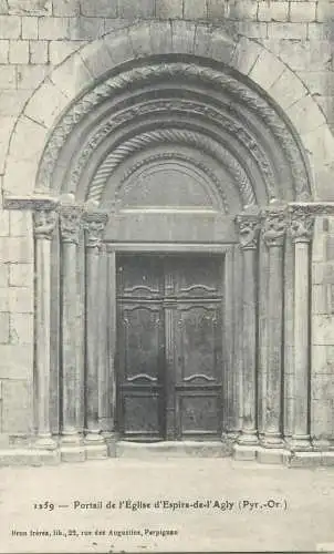 France CPA Postcard Perpignan Portail d'Espira de l'Agly