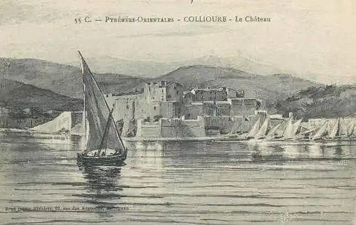 France CPA Postcard Collioure le Chateau