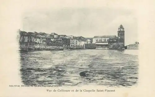 France CPA Postcard Collioure Chapelle Saint Vincent
