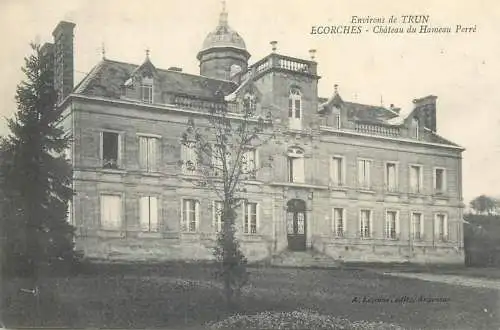 France CPA Postcard Ecorches (Orne) environs de Trun Chateau du Hameau Perre