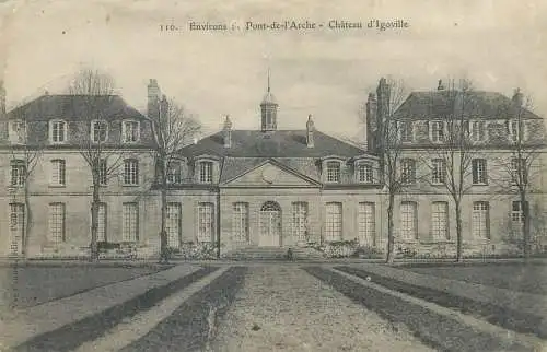 France CPA Postcard Chateau d'Igoville environs de Pont de l'Arche