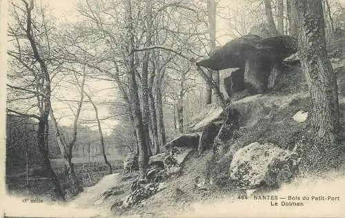 France CPA Postcard Nantes Loire Atlantique Bois du Petit Port Le Dolmen