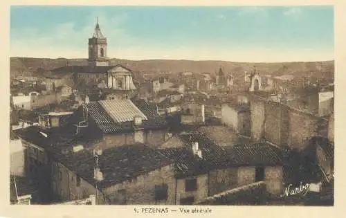 CPA Postcard France Pezenas vue generale