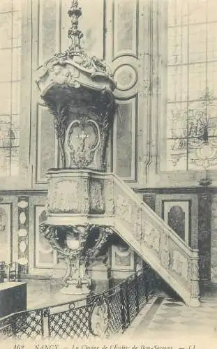 CPA Postcard France Nancy La Chaire de l'Eglise de Bon Secours