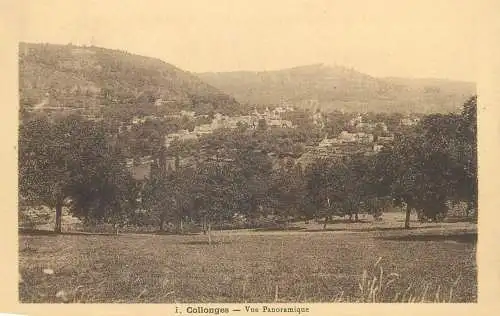 CPA Postcard France Collonges vue panoramique