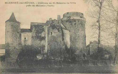 CPA Postcard France CPA Postcard France St Andre sur Sevre Chateau de St Mesmin la Ville