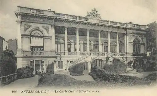 CPA Postcard France Angers Le Cercle Civil et Militaire