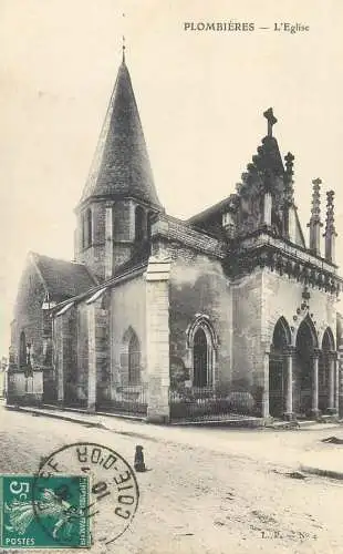 CPA Postcard France Plombieres l'eglise