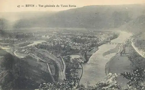 CPA Postcard France vue generale du vieux Revin