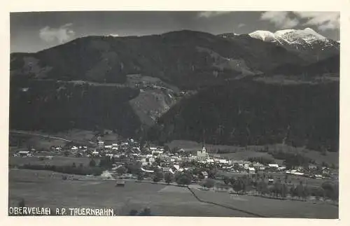 Postcard Austria Obervellach Tauernbahn