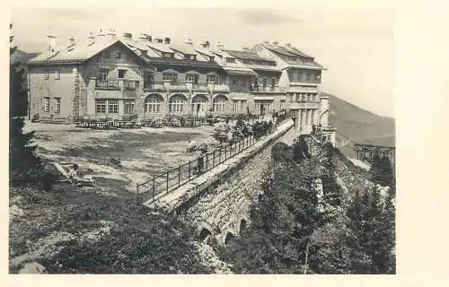 Postcard Austria Raxbahn Bergstation 1962