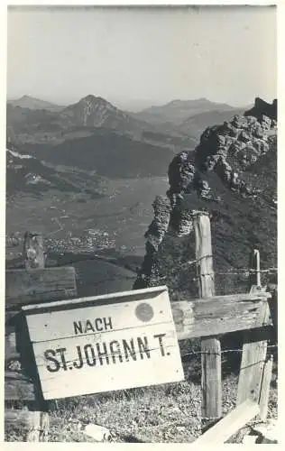 Postcard Austria > Tirol > St. Johann in Tirol peak