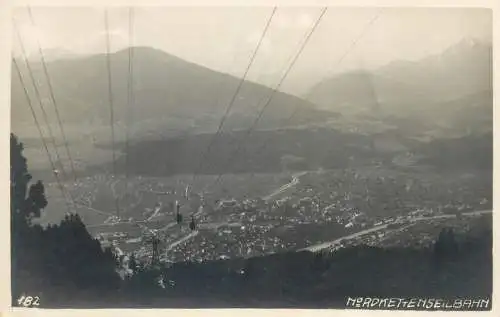 Postcard Austria Tirol Innsbruck Nordket En teleferique